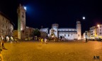 Piazza Duomo Trento di notte Piazza Duomo Trento di notte