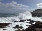 Foto scattata durante una mareggiata al porto di Castelsardo (SS) con un Nokia N95.