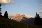 Il Monte Pelmo visto dalla Val Fiorentina BL
Unione di 15 scatti intervallati da 15 secondi.