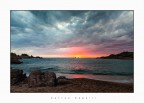 Tramonto a Cala Sarraina Tramonto a Cala Sarraina