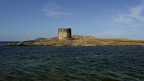 T 1/125 F 13 ISO 100 focale 18mm. Sullo sfondo l'isola Piana e poi l'isola dell'Asinara