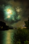 Fuochi d'artificio sul Po Fuochi d'artificio sul Po