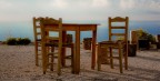 Posti a sedere in attesa del tramonto Posti a sedere in attesa del tramonto