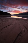 Prime luci dell'alba nel Lago Arvo