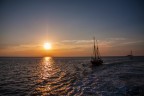Sunset on the sea Sunset on the sea
