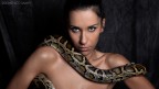 Ritratto di sara con serpente...