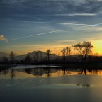 Tramonto ghiacciato Tramonto ghiacciato