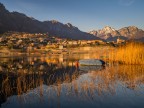 Tramonto sul lago