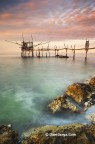 Tramonto sul Trabocco Tramonto sul Trabocco