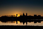 Mantova in silhouette Mantova in silhouette