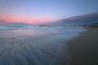 dal solito pontile di Lido di Camaiore un'alba di un paio di giorni fa'