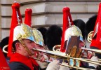 Particolare della Banda in Buckingam Palace Particolare della Banda in Buckingam Palace