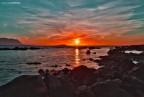 Tramonto con vista su Isola delle Femmine.