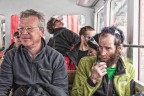 Sul trenino per Chamonix Sul trenino per Chamonix