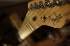 La mia chitarra. Dopo varie prove con orsetti e scatolette ho provato con un soggetto un p pi "carino", volevo condividere il primo scatto.