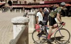 bici in piazza del campo