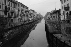 Navigli a Milano, purtroppo senz'acqua per via dei lavori di ristrutturazione