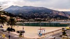 Veduta di Mentone lato frontiera verso Italia
