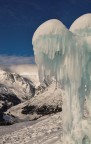 cascata di ghiacioli cascata di ghiacioli