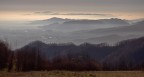 Dall'Altopiano del Tretto (Schio, VI) sguardo verso la pianura veneta, le pendici prealpine, i Colli Berici ed Euganei. Dicembre 2014