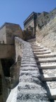 Scalinata a Matera, resa famosa da una scena di "Passion" di Mel Gibson. Foto scattata con smartphone Komu K8.