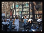 Passaggio della fiaccola olimpica a Torino in corso Regina Margherita
