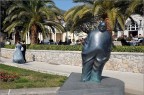 Opatija (Croazia),monumento a Miroslav Krleza.Consigli e critiche sempre ben accetti.