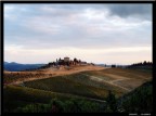 Pomeriggio di meta' autunno sulle colline dintorno Radda