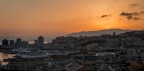 Tramonto sul porto Tramonto sul porto