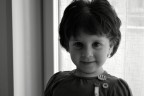 Irene in controluce