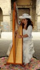La suonatrice d' arpa.