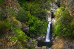 Uno dei 4 salti che formano le cascate di Maesano, bellezze naturalistiche di 90 metri insidiate nel cuore del Parco Nazionale dell'Aspromonte.