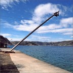 Bakarac (Croazia),postazioni per l'avvistamento dei tonni nella baia di Bakar (Buccari) famosa per la "beffa" del D'Annunzio.
