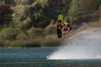Wakeboarding al tramonto Wakeboarding al tramonto
