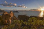Tramonto rovine S.Anna Sestri Levante Tramonto rovine S.Anna Sestri Levante