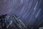 startrail - FF&24mm + triggertrap (hardware version with arduino) - 120 min. + stacking foreground/background