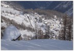 Lungo inverno a Bosco Gurin, piccolo villaggio Walser in alta Vallemaggia...