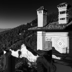 Vista dal retro del santuario del Sacro Monte - Varese