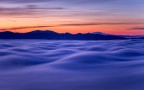 Clouds flow