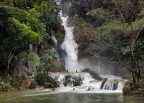 Kuang si waterfall