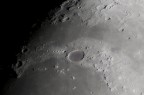 Il grande occhio  il cratere PLATO ( larghezza 50 Km )