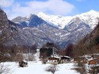 Andando su al Monte Rosa