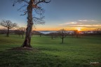 Tramonto sul lago