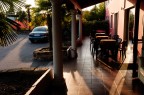 Peschiera del Garda: davanti all'albergo Peschiera del Garda: davanti all'albergo