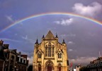 Arcobaleno sull'abbazia Arcobaleno sull'abbazia