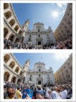 Loreto(AN) - 8 settembre 2017 - Basilica della Santa Casa di Nazareth
Sorvolo dei velivoli dell'Aeronautica  Militare in onore alla sua patrona ... e poi un sorvolo ... diverso ...