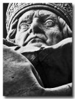 Particolare della statua di Clemente XII, Piazza del Plebiscito, Ancona