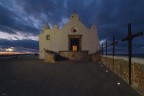 Chiesa del Soccorso ora blu, rifatta e rielaborata