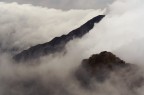Panorama dal Monte Priafor 1650m, prealpi venete, novembre 2017