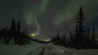 Aurora on the road Aurora on the road